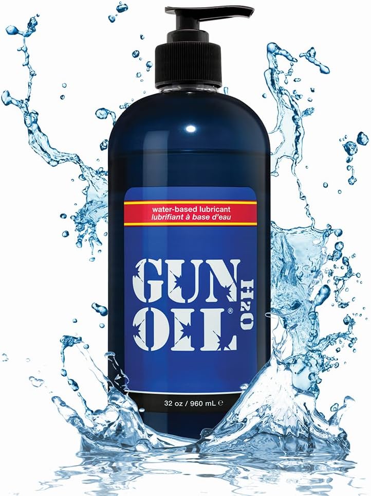 Gun Oil Water Based Lube 32 Ounce Premium Personal Lubricant