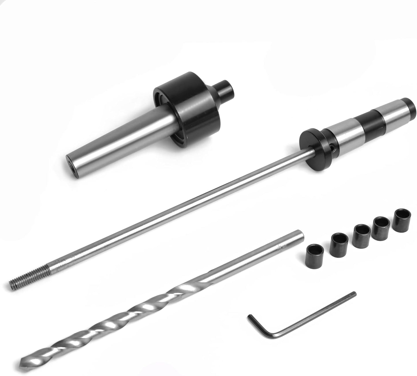 PM-002/MT2 Pen Mandrel Kit for Woodturning with 5pc Bush