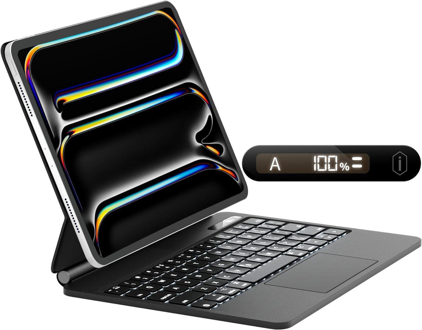 iPad Air 13 Inch Keyboard Case with Floating Cantilever Stand