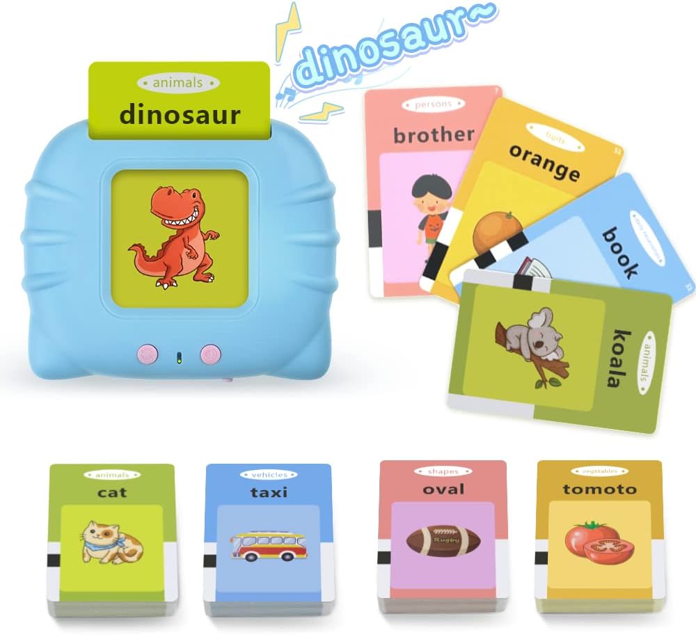 Speech Therapy Flash Cards for Toddlers 3-6 Years - LUCK SNAIL