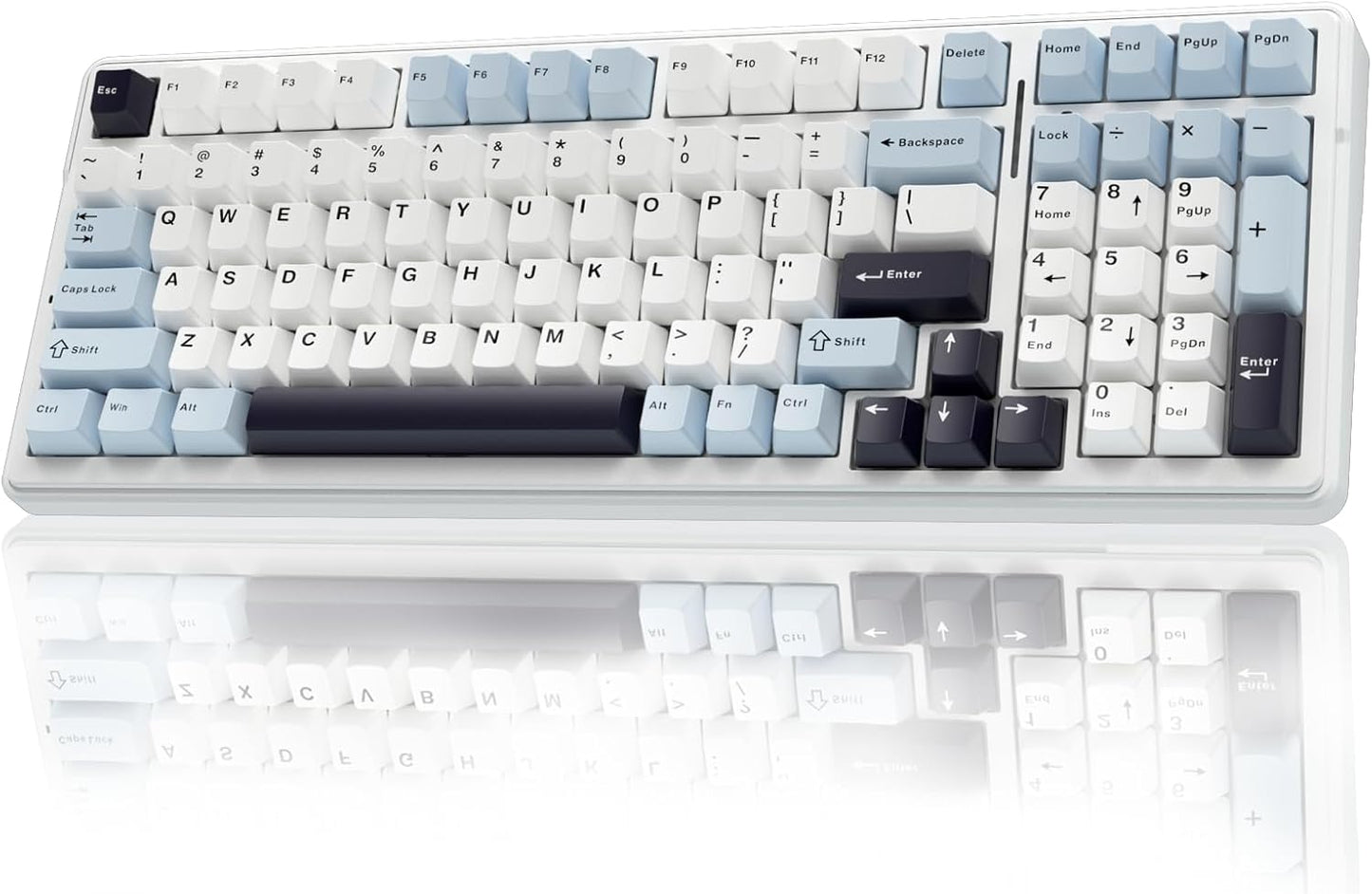 AULA F99 Wireless Mechanical Keyboard with RGB Backlit Features