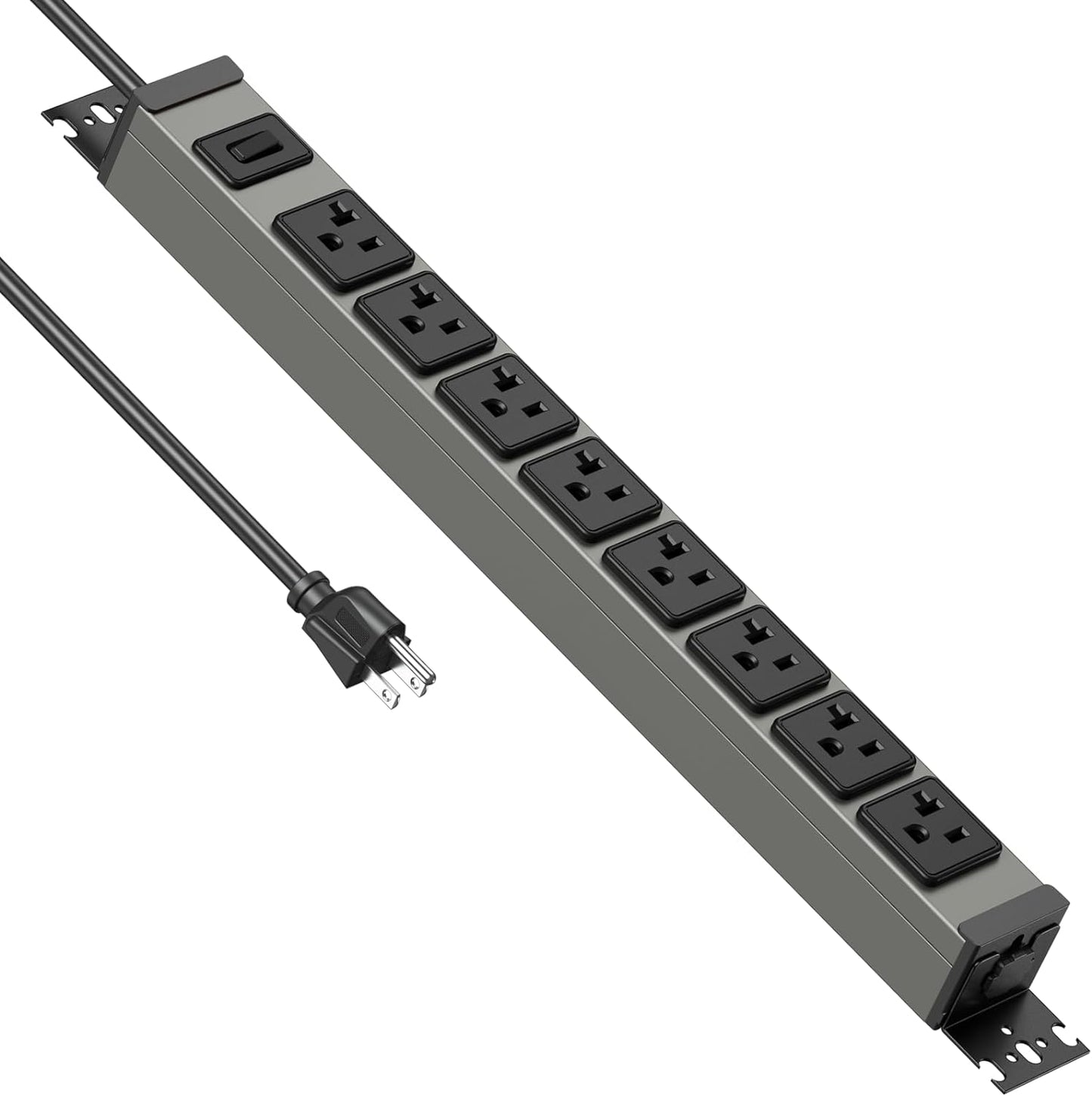 JUNNUJ Heavy Duty 20A Surge Protector Power Strip