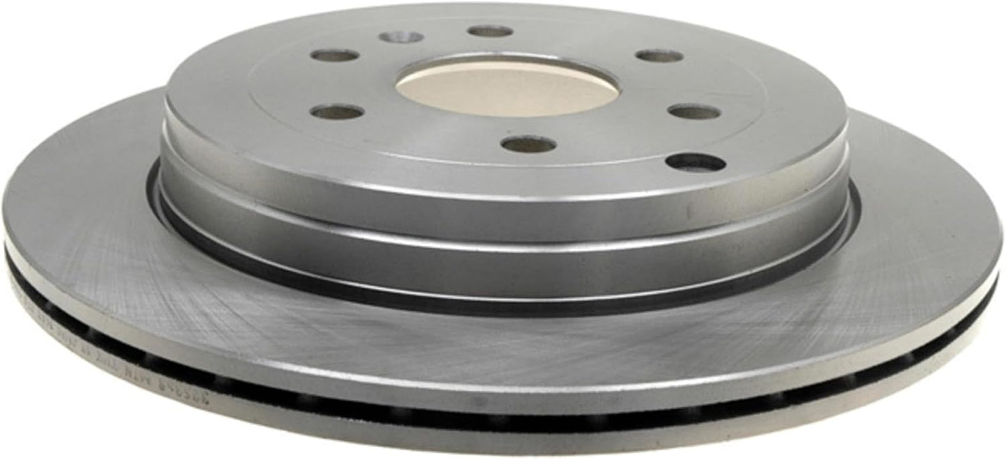 ACDelco Silver Rear Brake Rotor 18A2543A for Select Vehicles