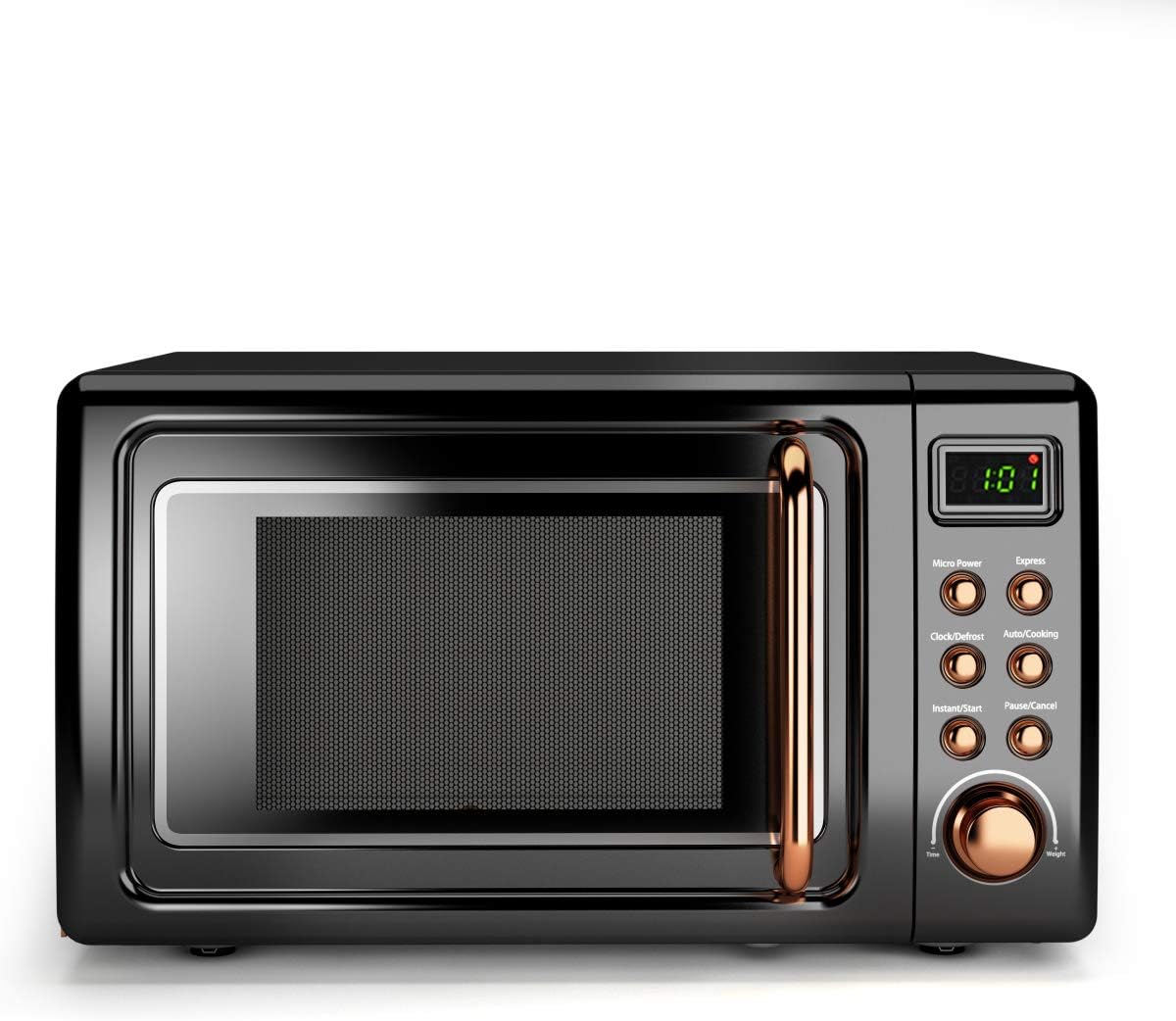 Retro Microwave Safeplus 700W: 5 Power Levels & Auto Cook