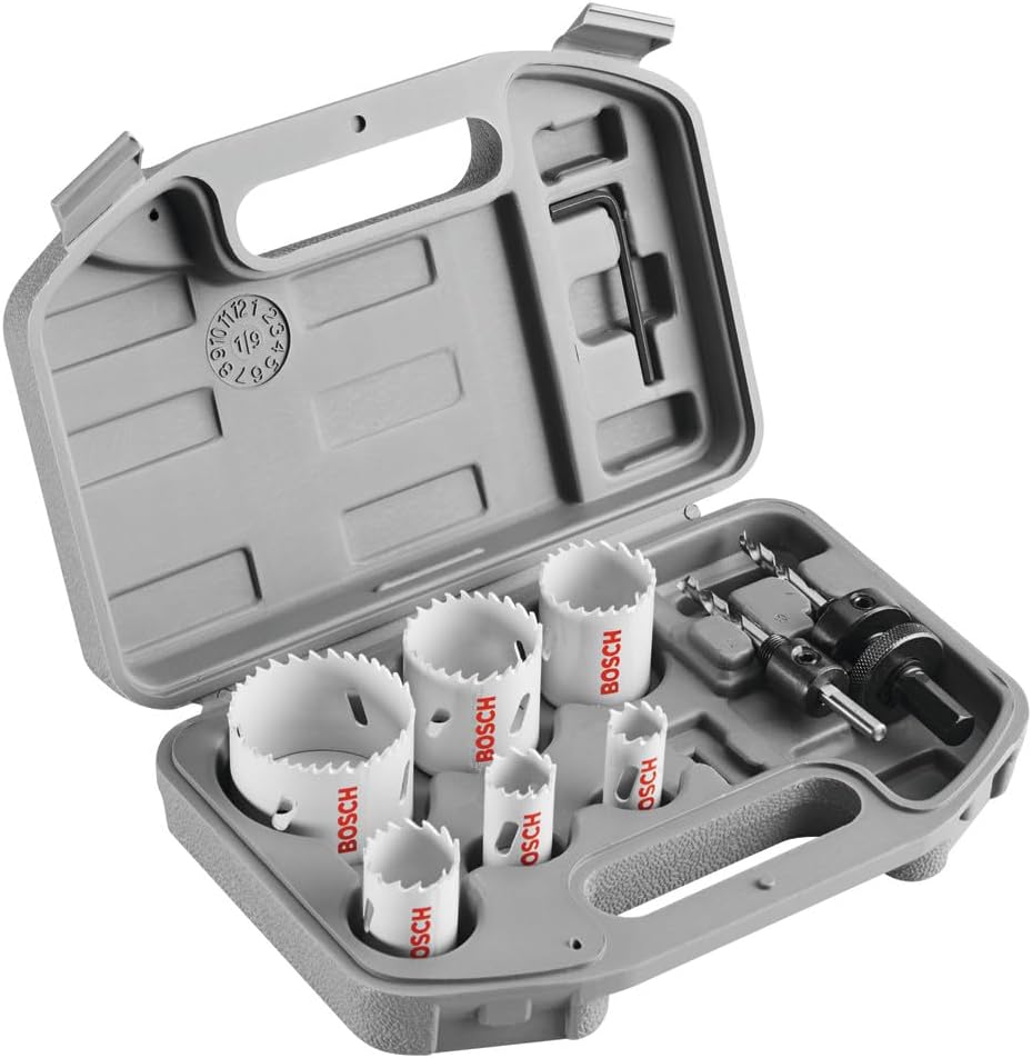Bosch HSBIM9 9 pc. General-Purpose Bi-Metal Hole Saw Kit Review