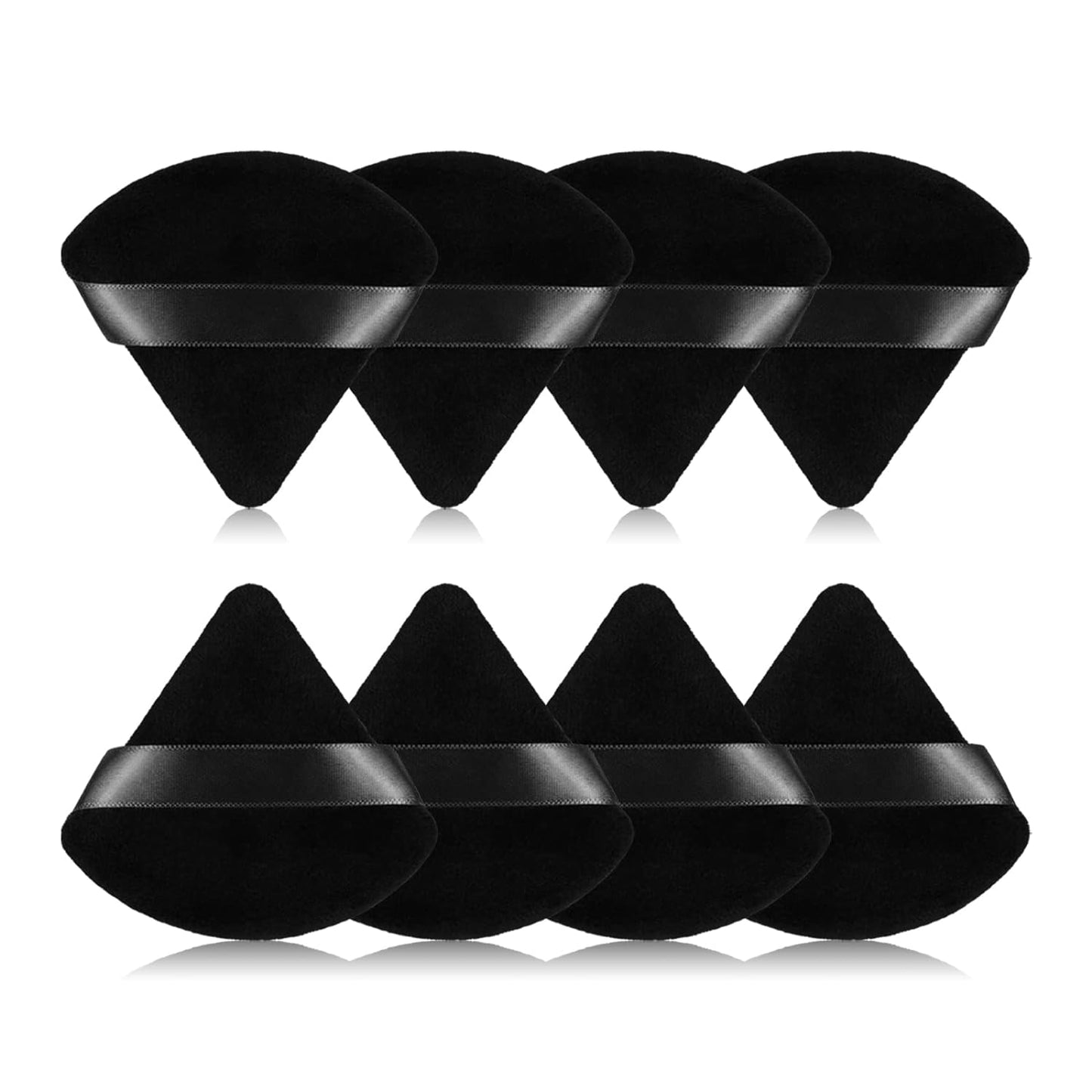 8pc Ultra-soft Triangular Makeup Sponges Set by RAREIUS