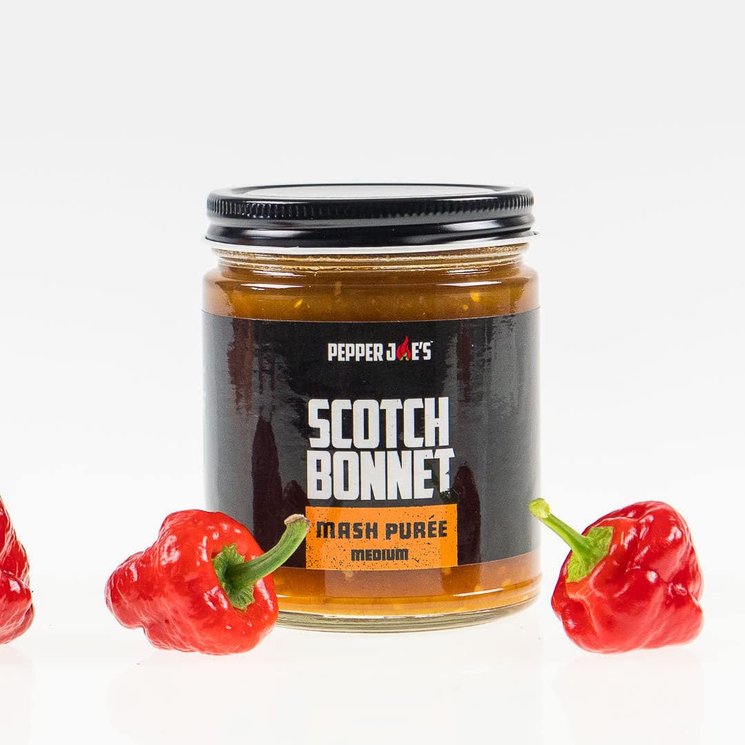 Pepper Joe's Scotch Bonnet Mash for Cooking and Hot Sauce Making
