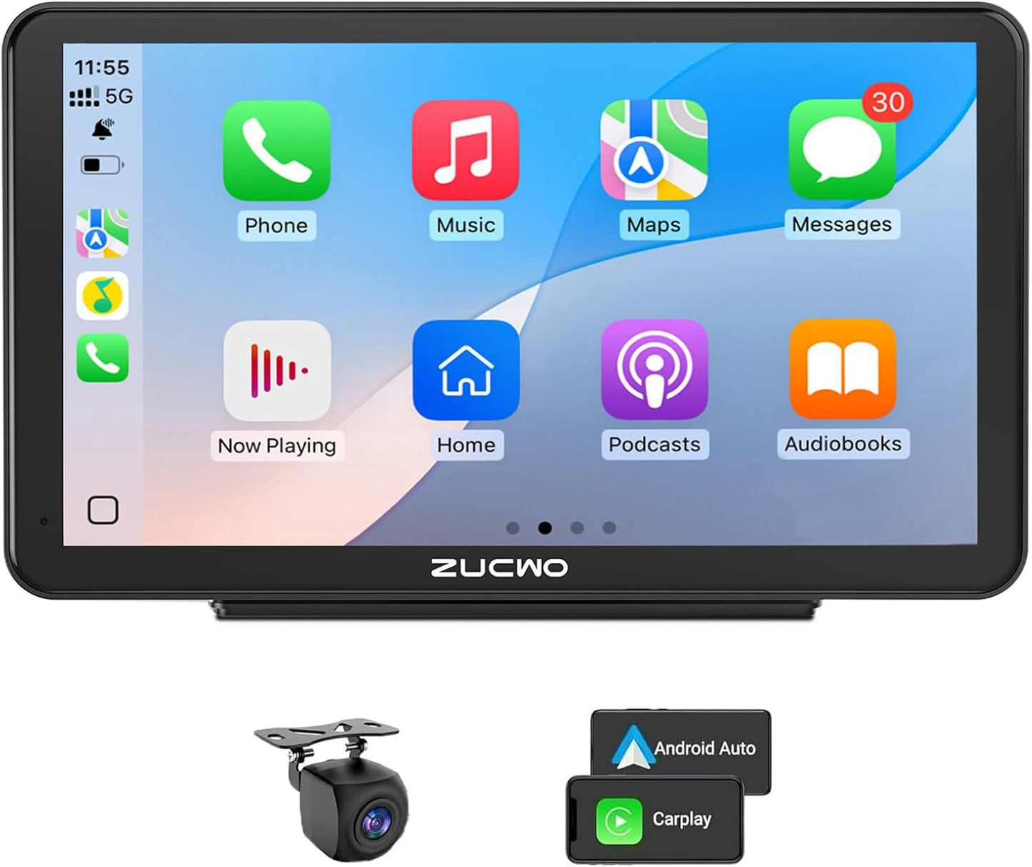 7 Inch Wireless CarPlay Screen for Enhanced Driving Experience