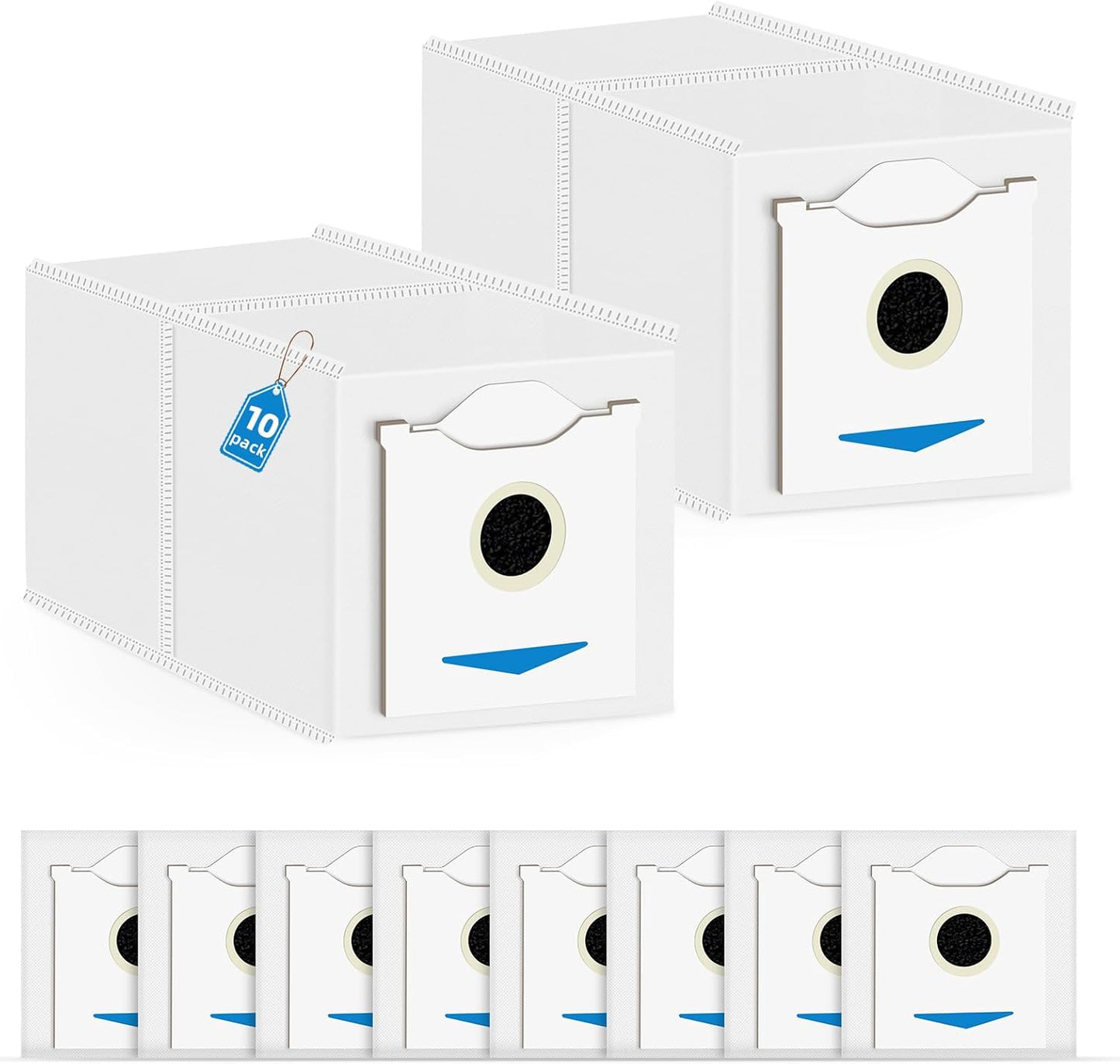 Efficient 4-Layer Filtration Dust Bags for DEEBOT N30
