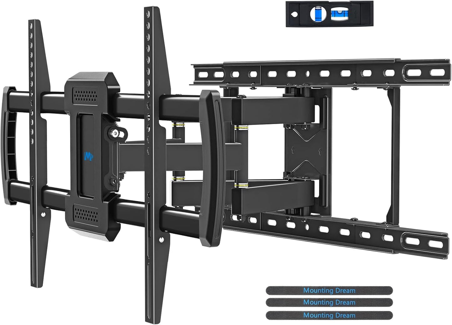 Premium Full Motion TV Wall Mount - Fits 42-84 TVs | Max VESA 600x400mm | Supports 100LBS | Fits 16-24 Studs
