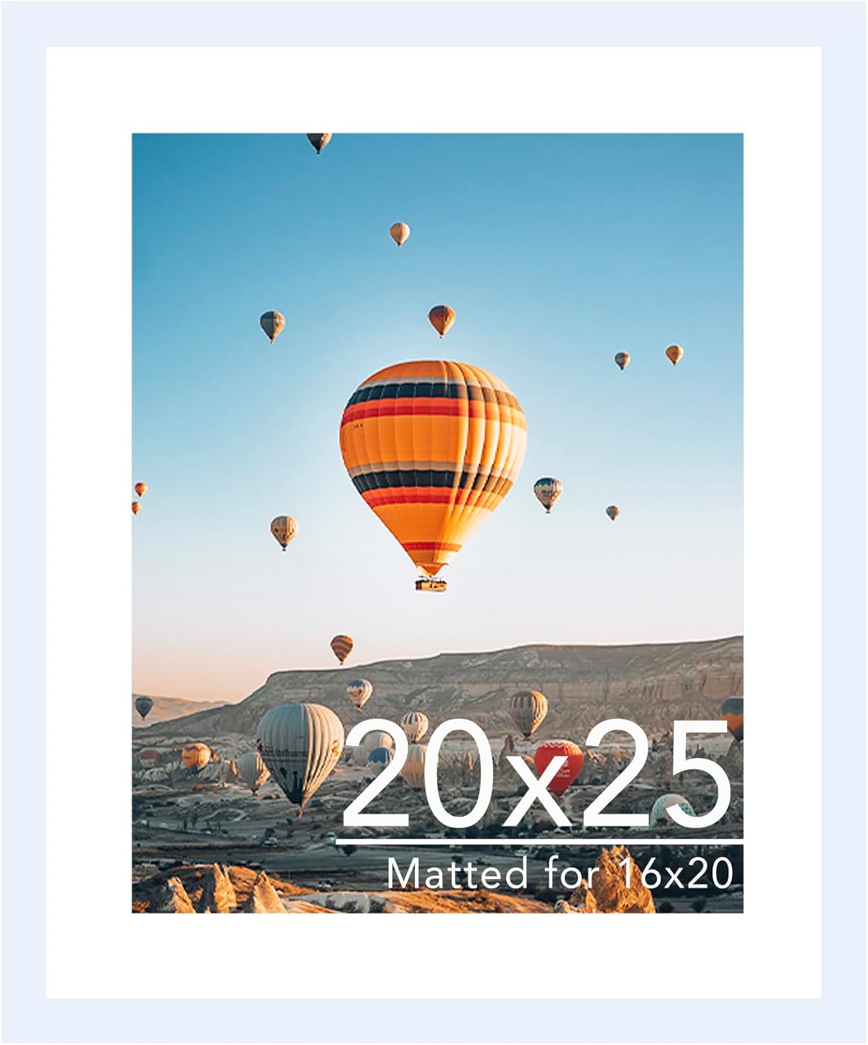 20x25 Picture Frame with 16x20 Mat for Stylish Display