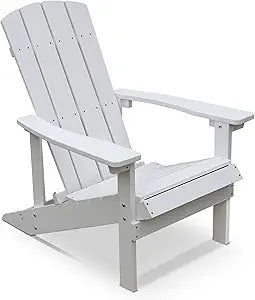 Durable Plastic Adirondack Chair for All Weather Conditions