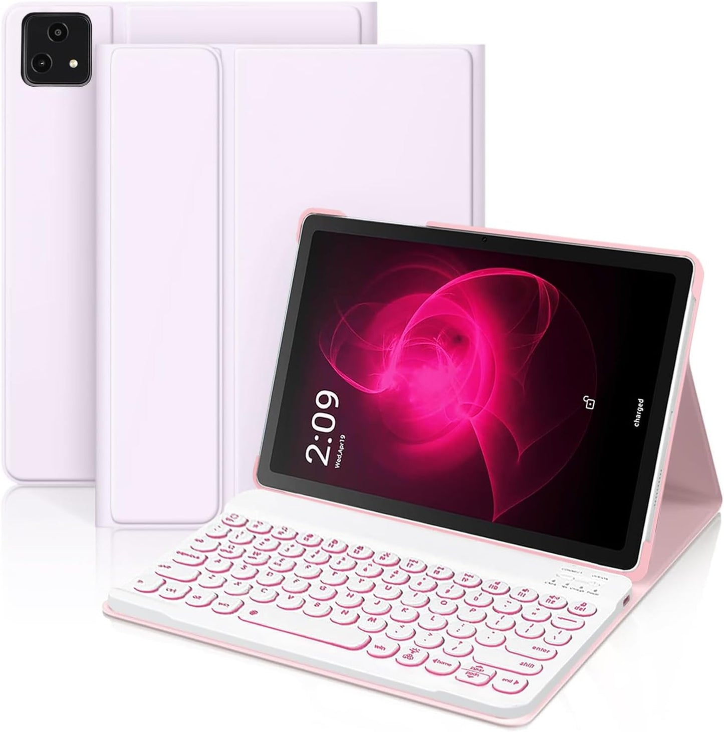 Backlit Keyboard Case for T-Mobile Revvl Tab 5G 10.36 Inch