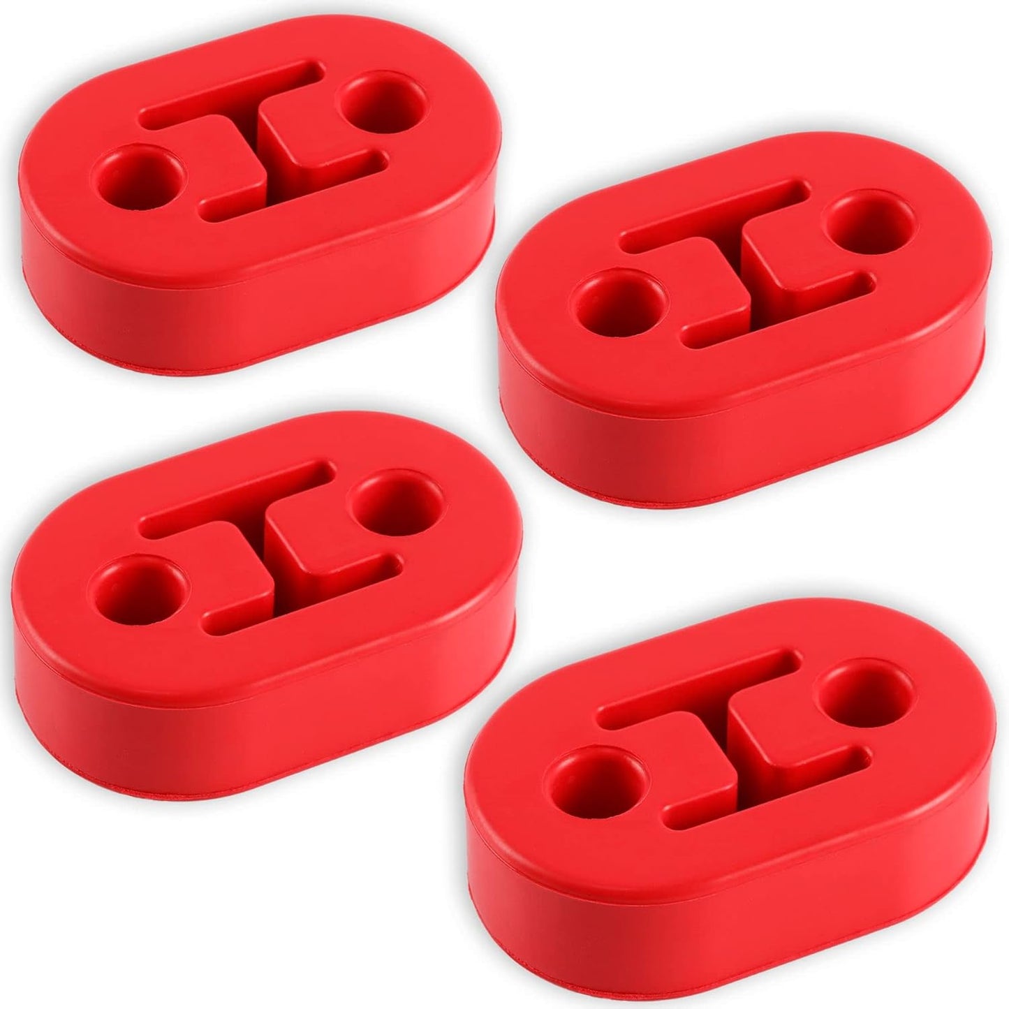 SINGARO 4PCS Red High-Density Exhaust Hangers