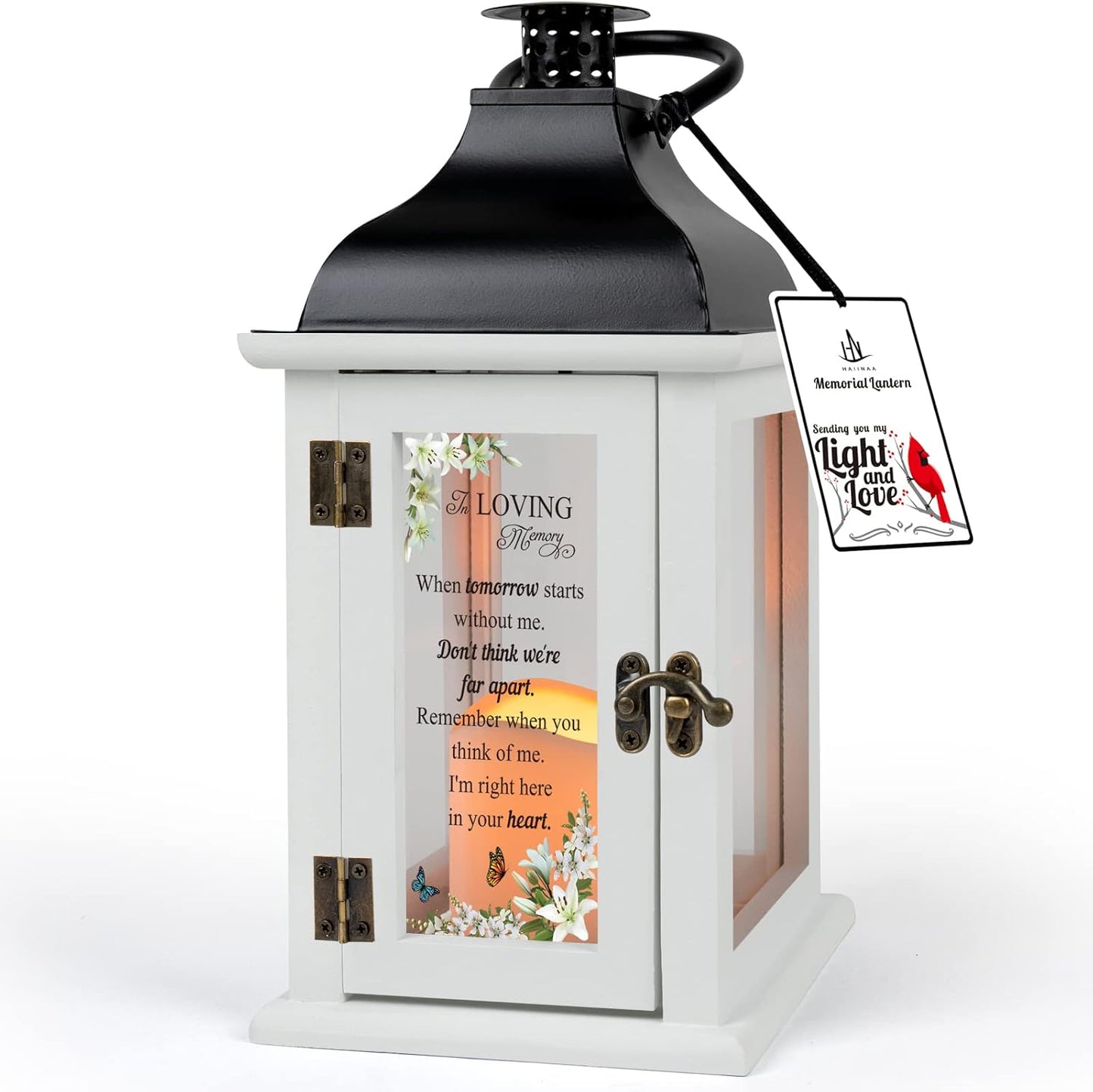 Memorial Lantern for Sympathy Gifts - Comforting Remembrance