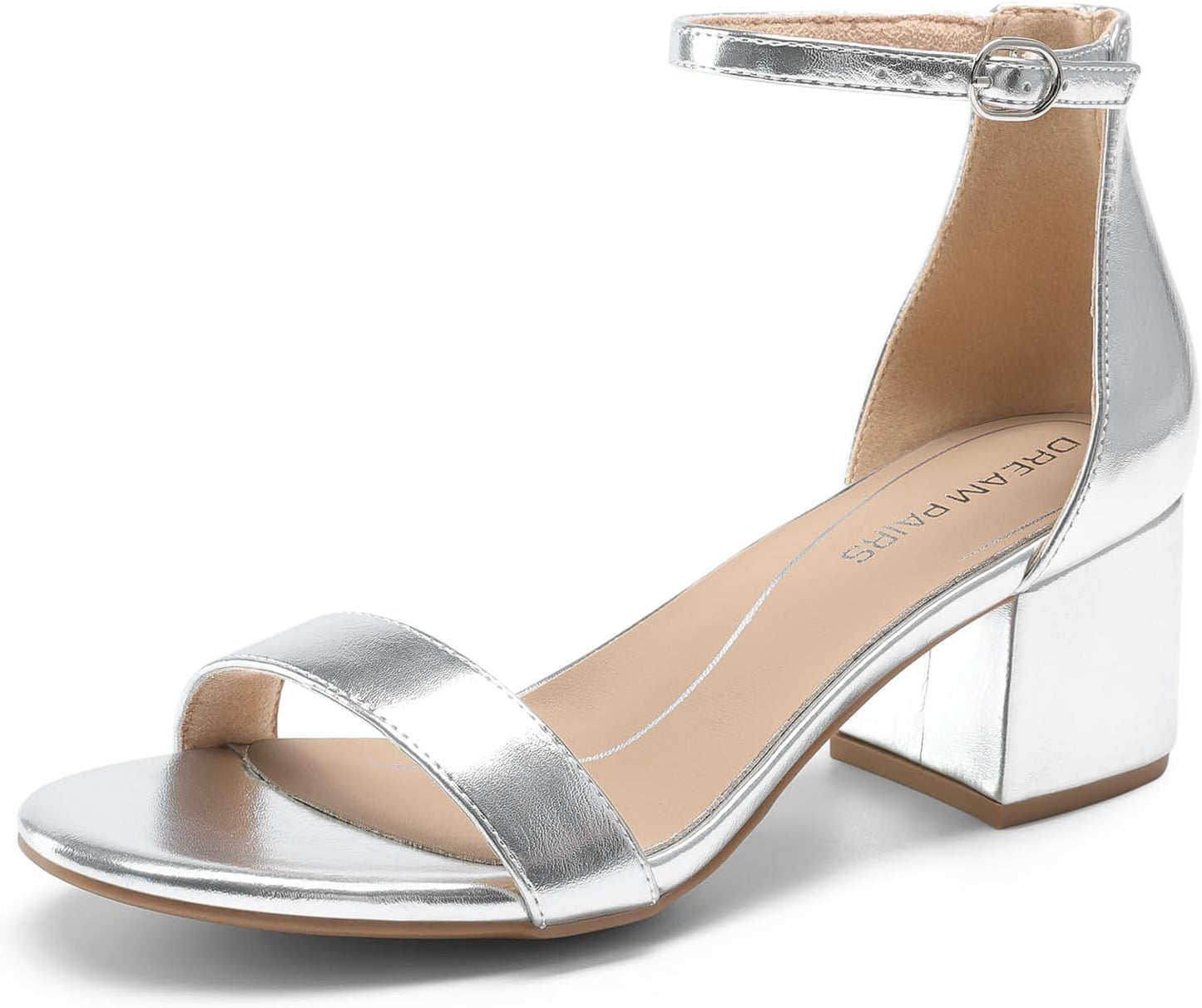 DREAM PAIRS Womens Low-Chunk Low Heel Pump Sandal Review