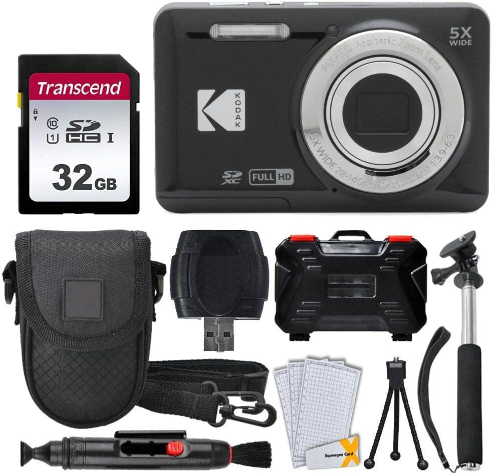 Kodak PIXPRO FZ55 Digital Camera Bundle with Accessories Included