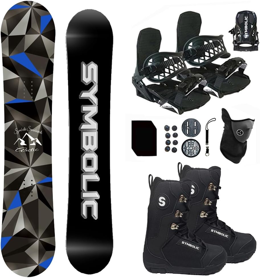 Symbolic Arctic Snowboard Package for Freeride and Freestyle