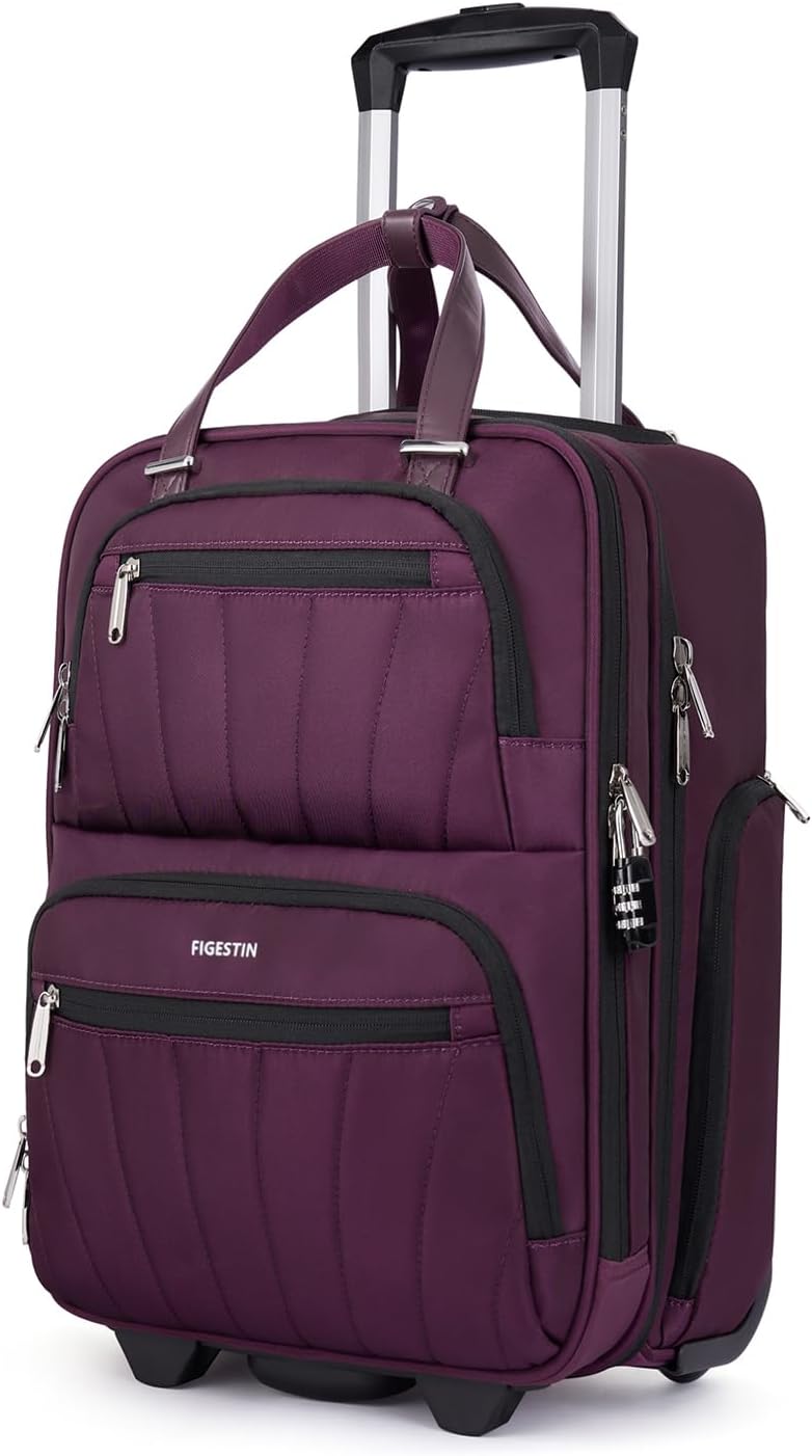 Underseat Carry On Luggage with Wheels for Effortless Travel