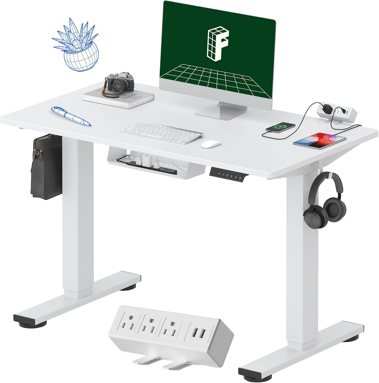 FLEXISPOT EN2 Electric Stand Up Height Adjustable Desk Review