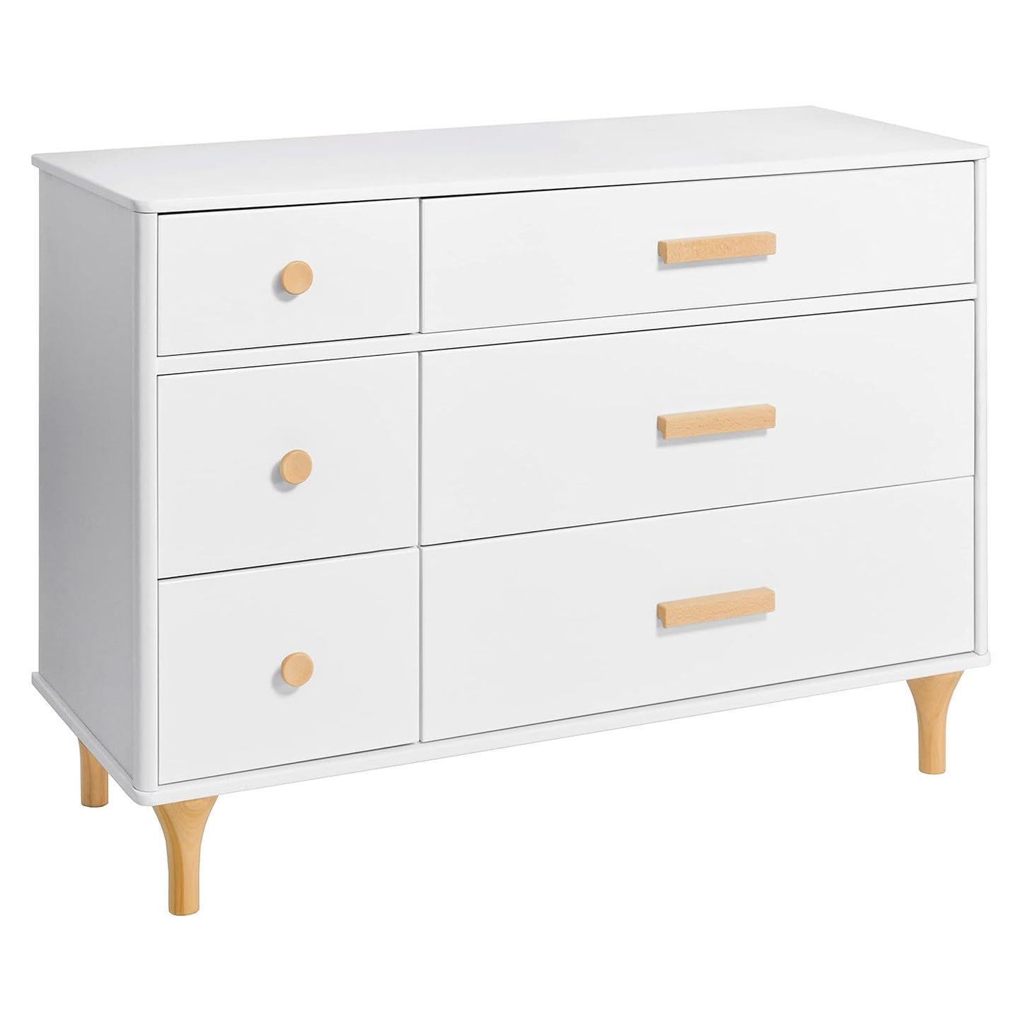 Babyletto Lolly 6-Drawer Double Dresser for Stylish Storage