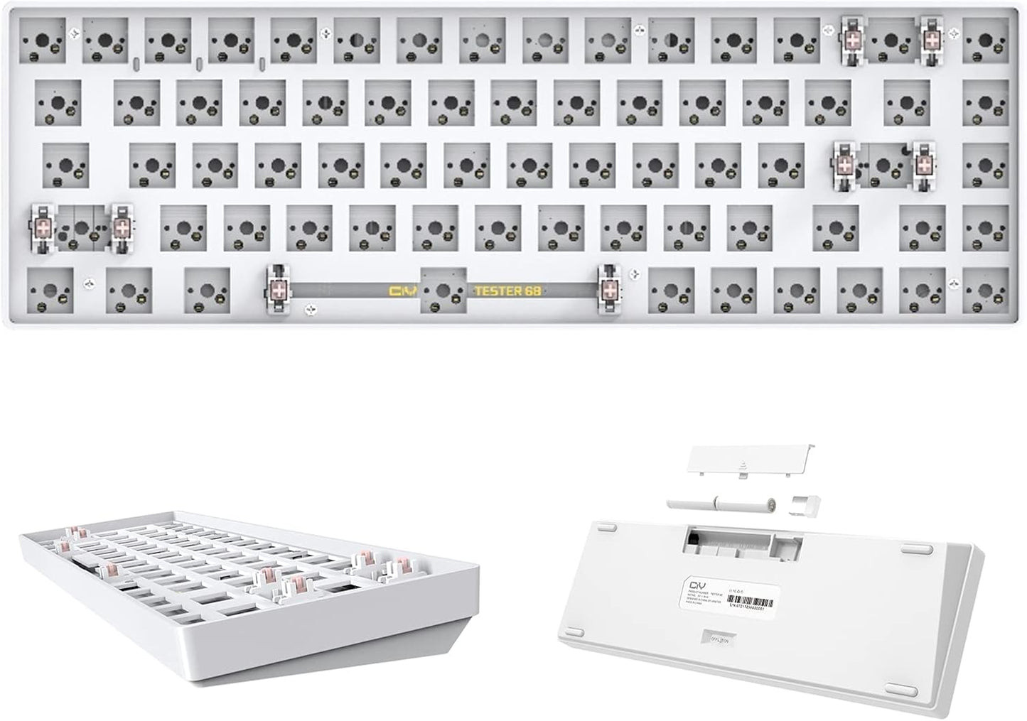 CIY GK68 Wireless Hotswap Keyboard Kit for DIY Enthusiasts