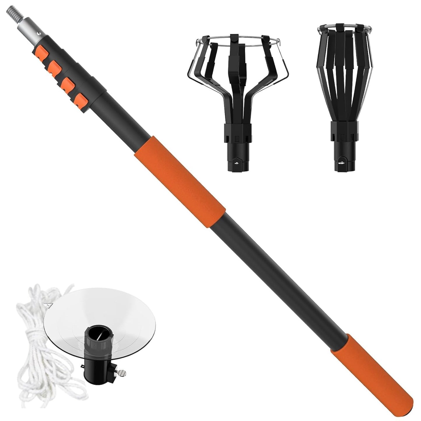 Buyplus 26FT Reach Light Bulb Changer for High Ceilings
