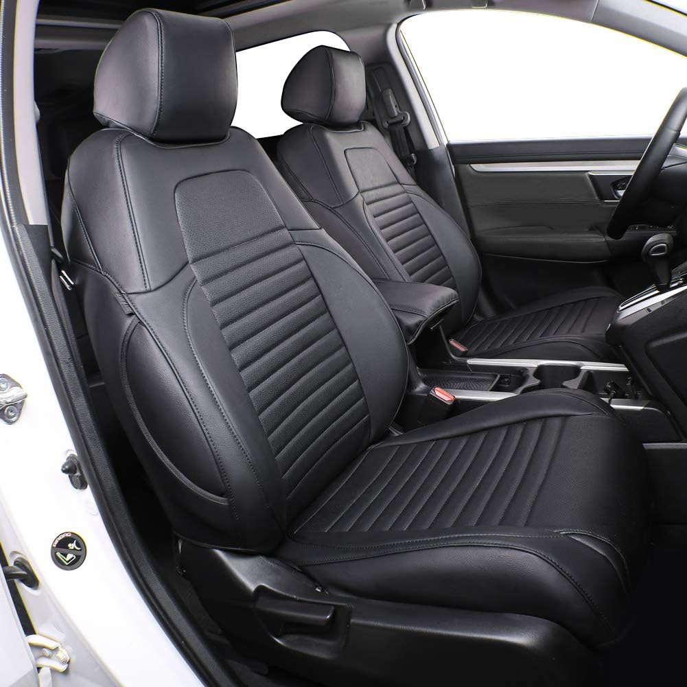 Custom Fit Leather Car Seat Covers for Honda CRV 2017-2022