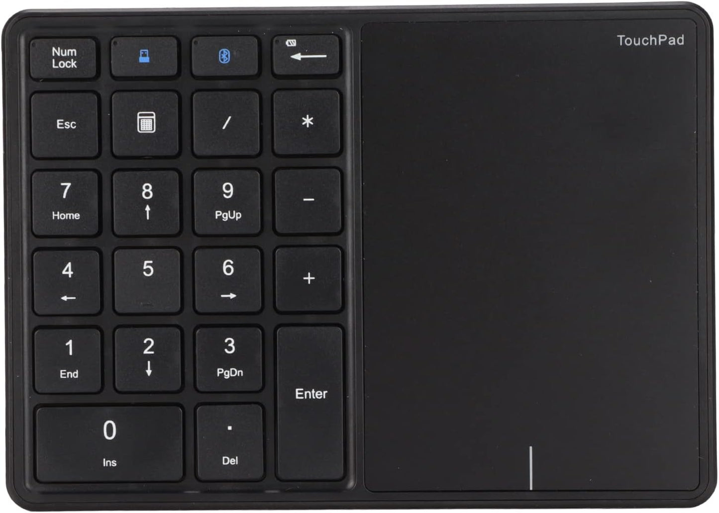 ASHATA 2 in 1 Number Pad with Touchpad for Laptop and PC