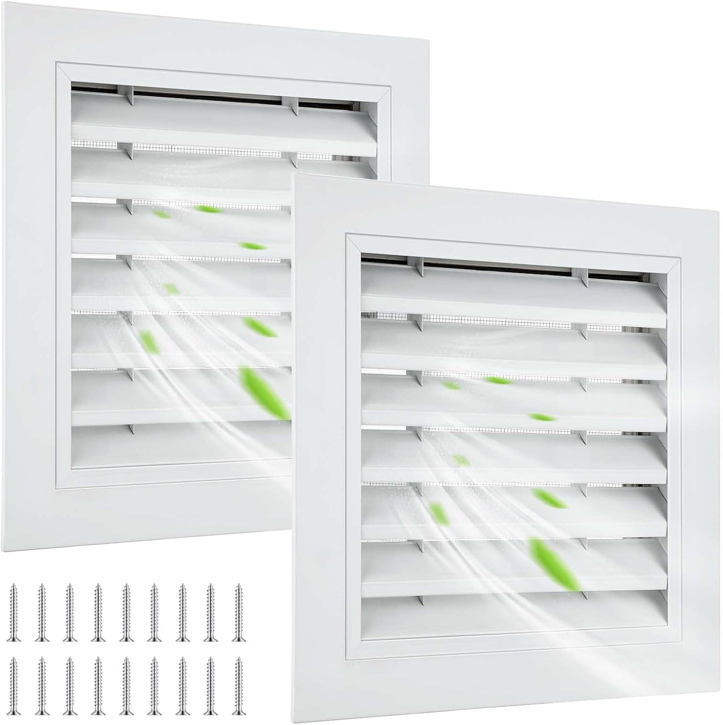 Gisafai 10in x 10in Gable Vent for Stylish Home Ventilation