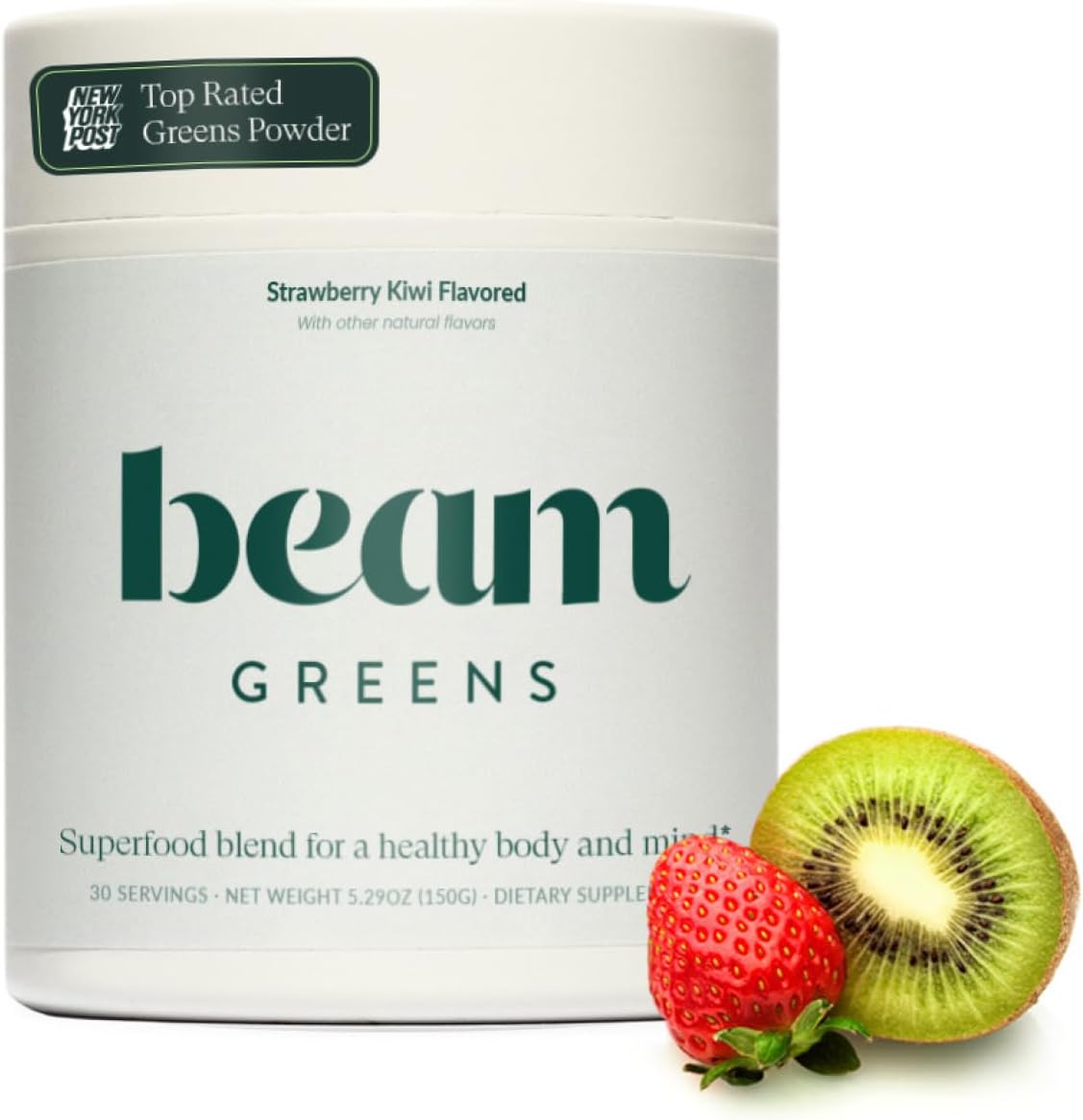 Beam Greens Powder for Gut Health - Vegan Superfood Blend