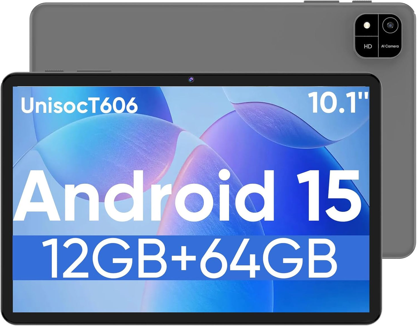 10.1 inch Android Tablet with Octa-Core Processor and 12GB RAM