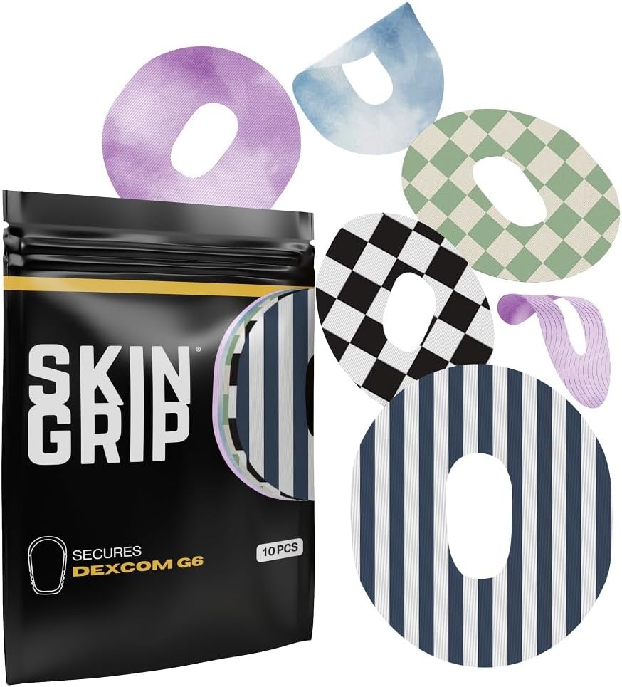 Skin Grip Adhesive Patch for Dexcom G6 - Waterproof & Durable