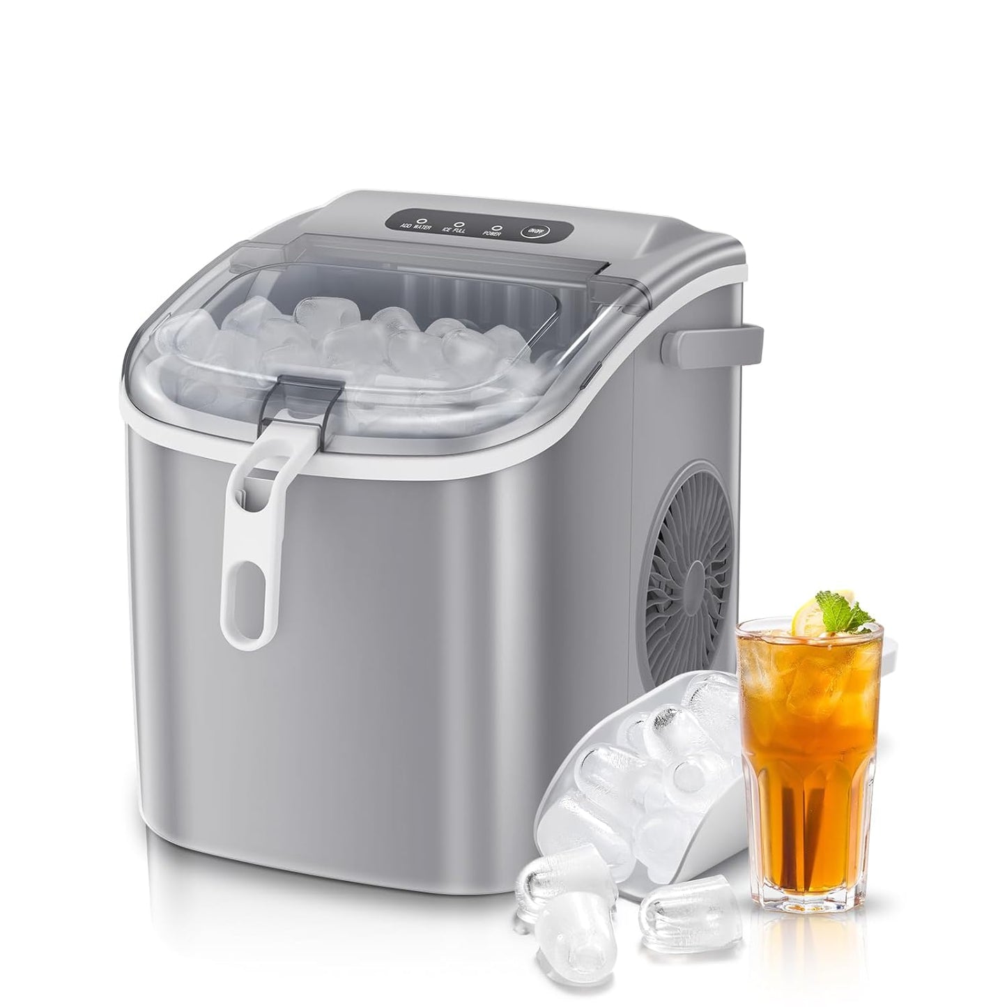 Antarctic Star Portable Ice Maker: 9 Ice Cubes in 6 Mins!