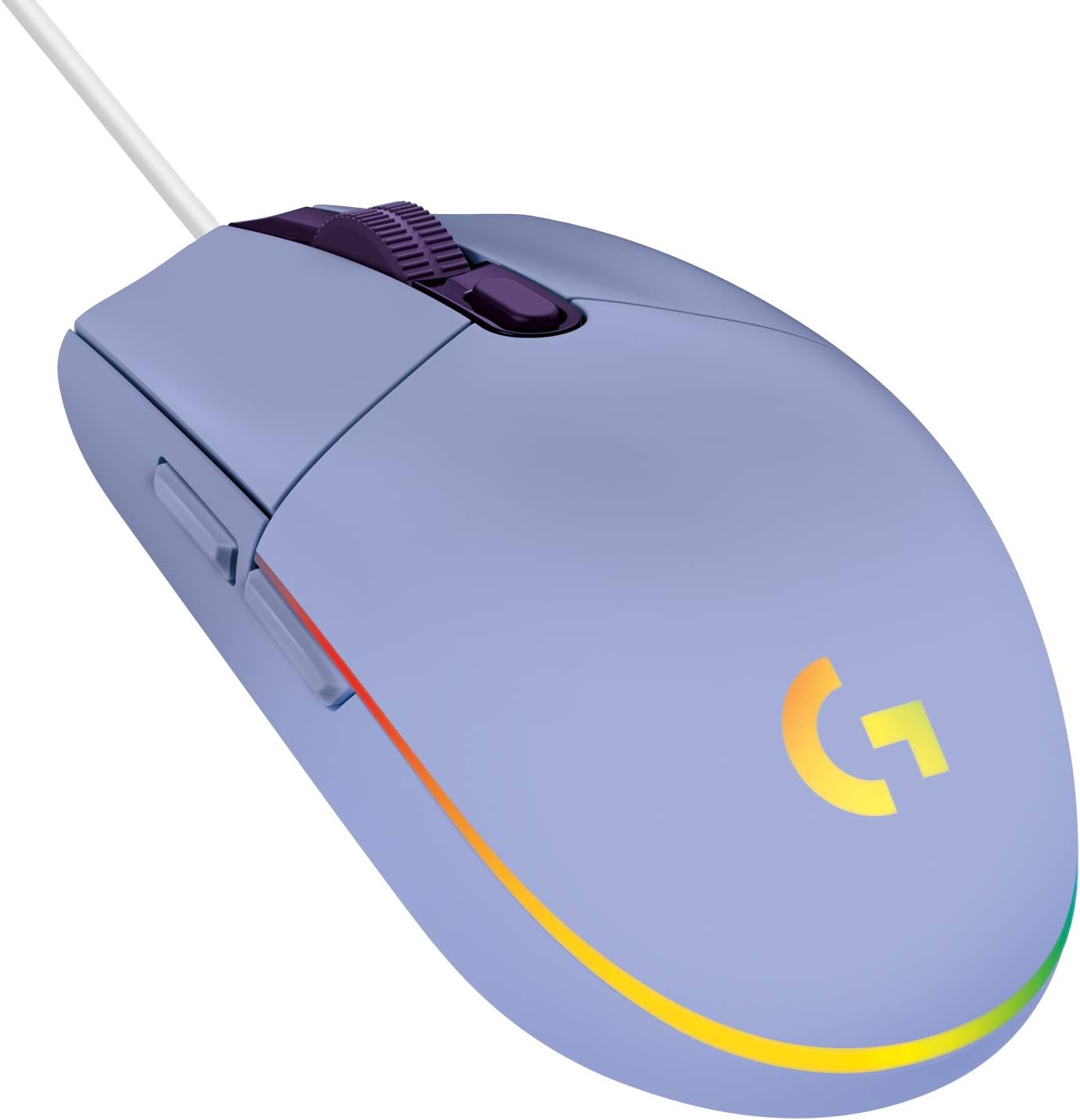 Logitech G203 Gaming Mouse: 8,000 DPI Rainbow RGB for Enhanced Gameplay!