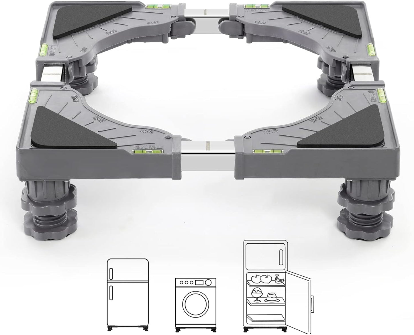 Adjustable Mini Fridge Stand - Secure Support!