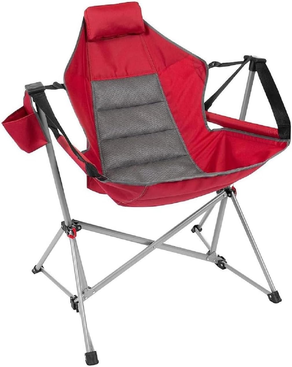 Relax in Style: Member's Mark Swing Lounger (Jester Red)