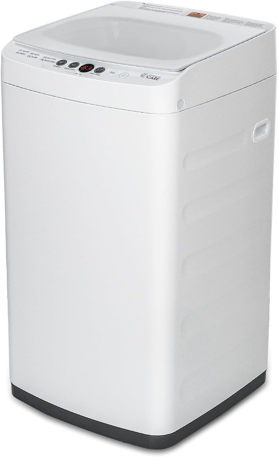 Compact Portable Washing Machine - 6 Wash Cycles, 3 Water Levels, Commercial Care