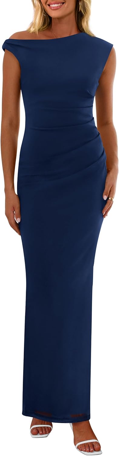 PRETTYGARDEN Women's Summer Maxi Dress for Weddings and Events