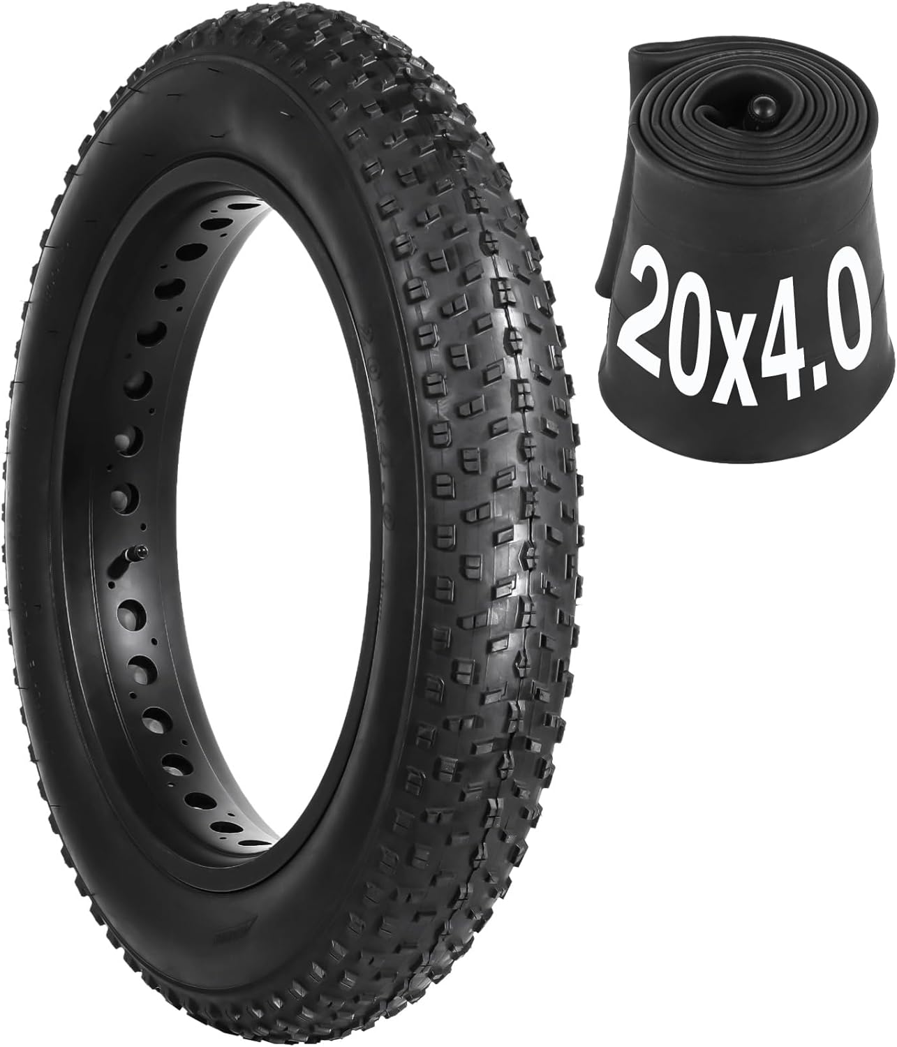 yeesport Fat Tire 20/26 Inch Folding Ebike Tires for All Terrains