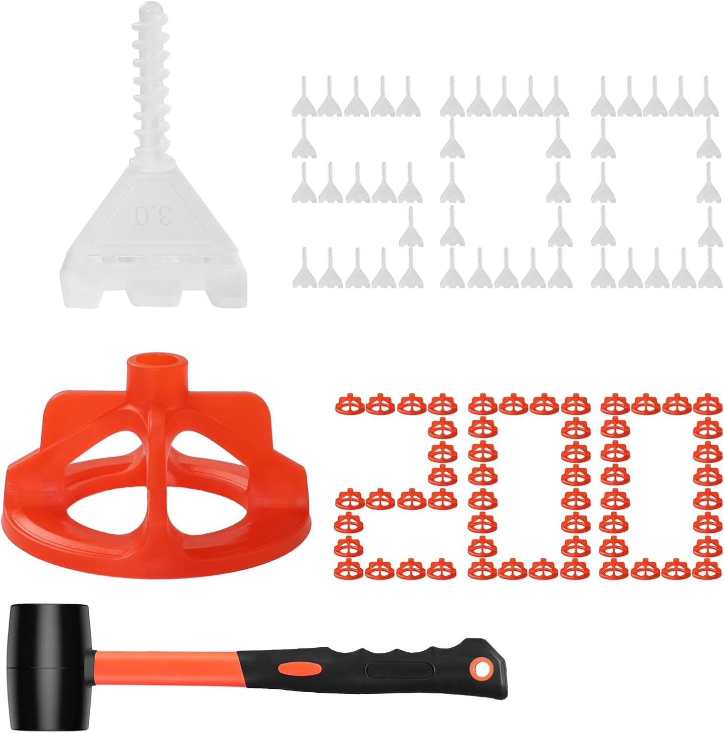DGSL Tile Leveling System for Precision Gap Control and Ease