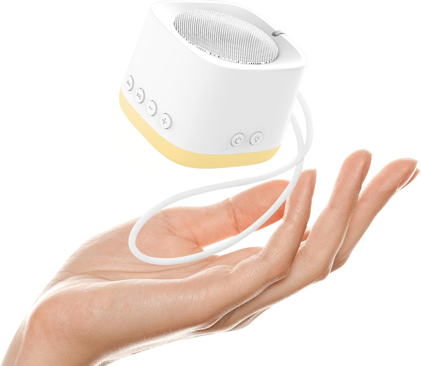 Travel-Ready White Noise Machine - 16 Soothing Sounds, Rechargeable - HOMEBEST