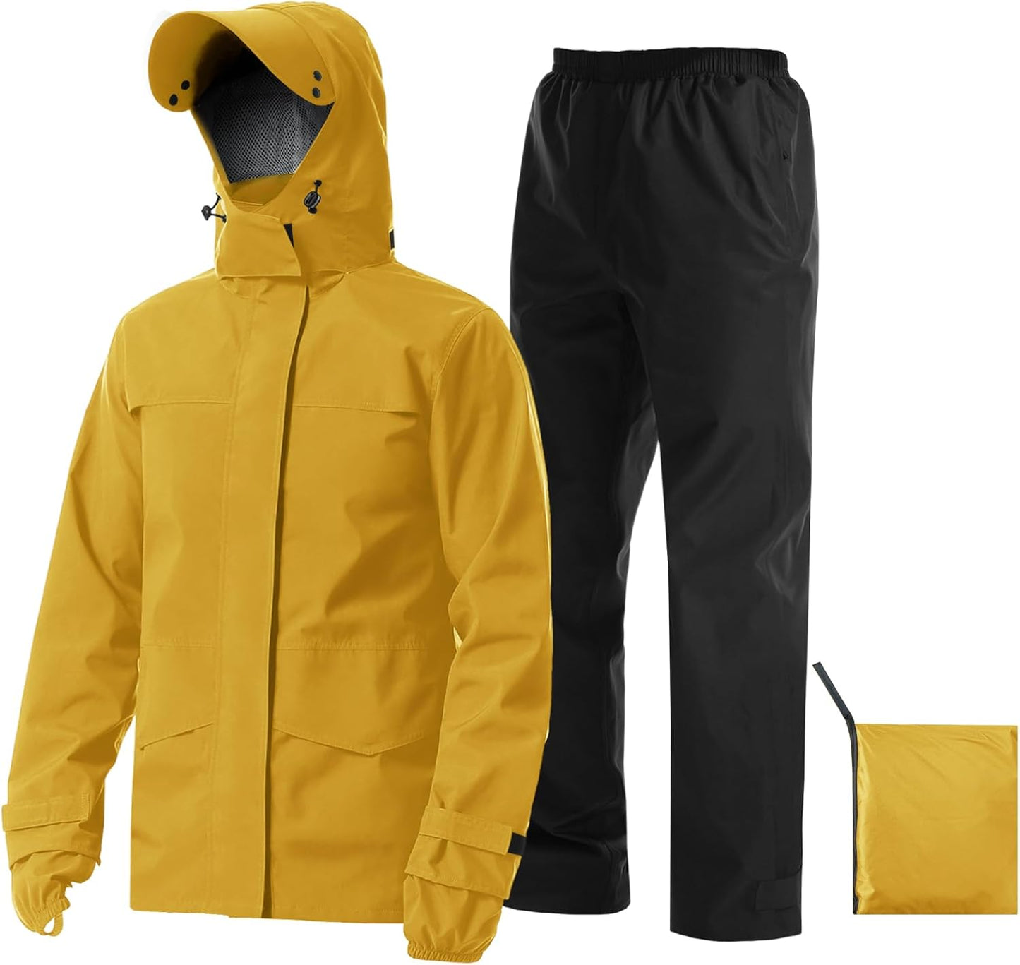 iCreek Rain Suit Waterproof Jacket and Pants for All Weather