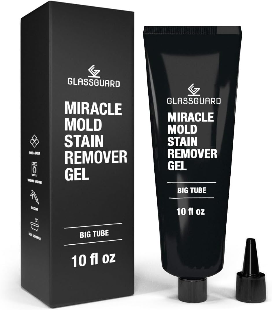 GlassGuard Mold Stain Cleaner Gel - Powerful