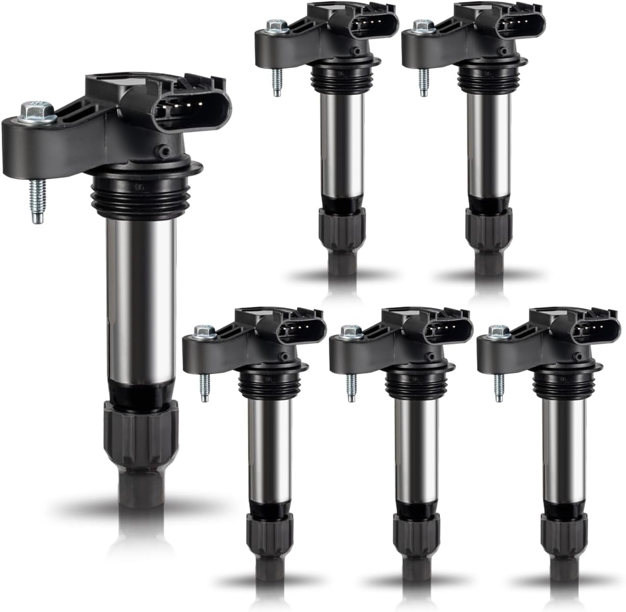 ENA Set of 6 Ignition Coil Pack for Buick Cadillac Chevrolet