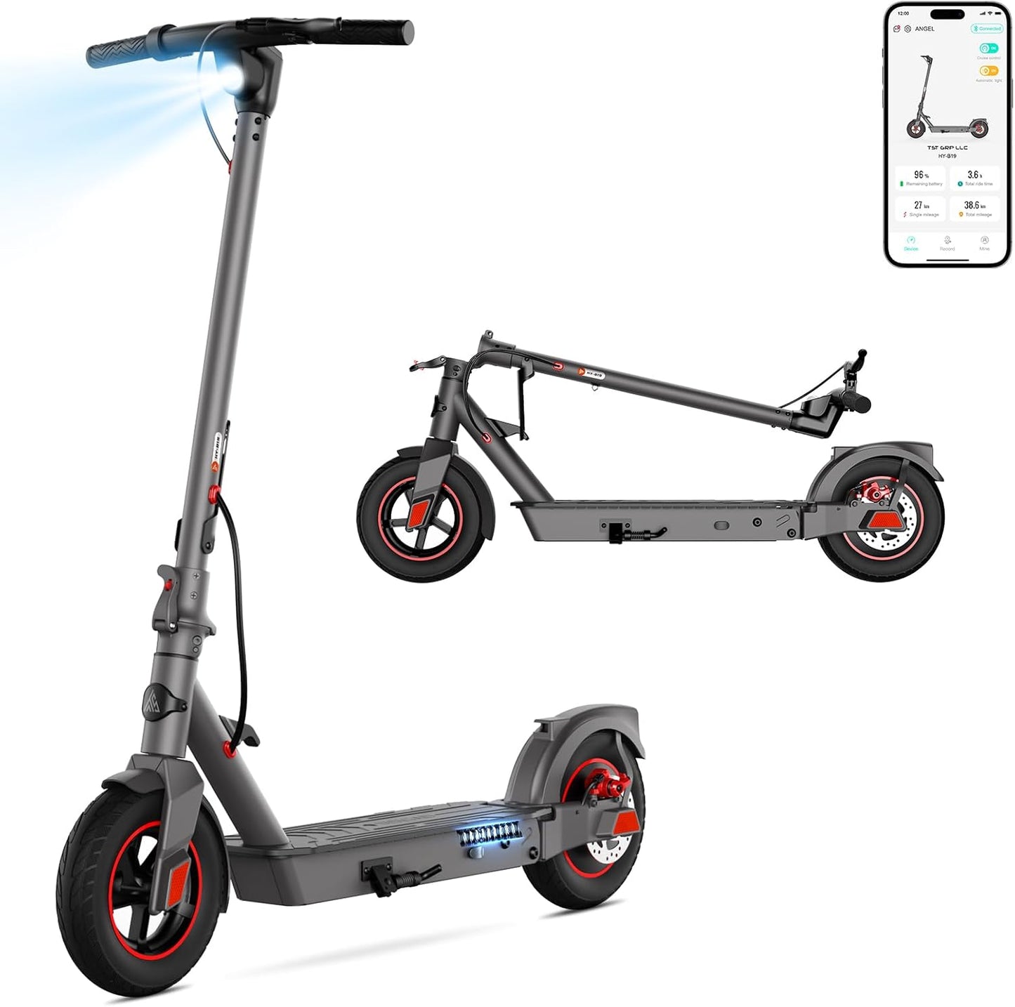 TST Electric Scooter with 500W Motor for Commuting and Fun