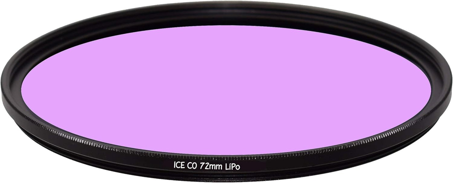 ICE CO 72mm Slim MC LiPo Filter for Night Sky and Star Viewing