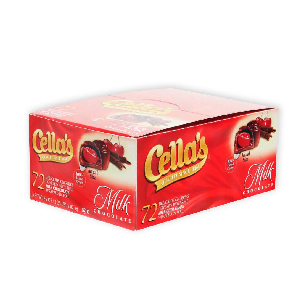 Cella's Milk Chocolate Covered Cherries, 72-Count Box Review
