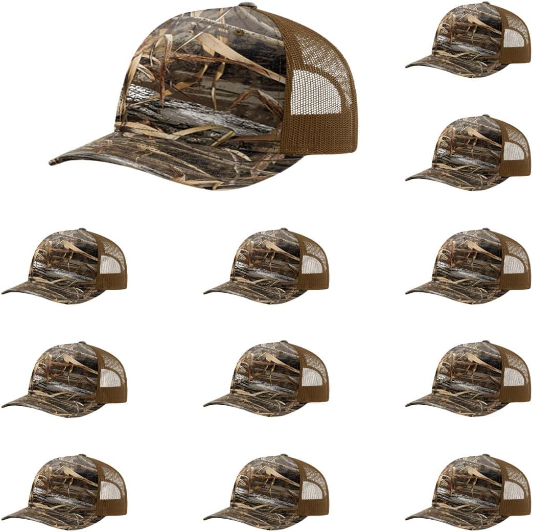 Richardson 112FP & 112PFP Adjustable Snapback Trucker Cap