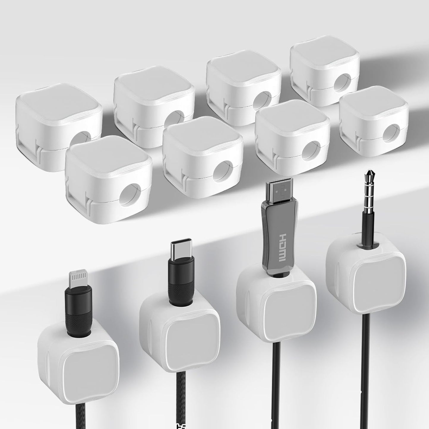 Magnetic Cable Clips Set by Crysnolli